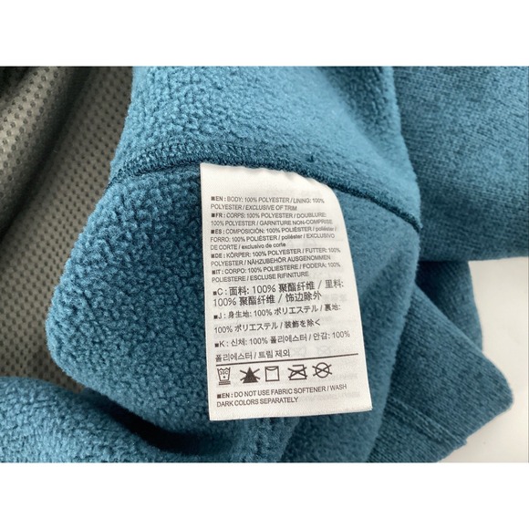 Arcteryx Covert Hoody Fleece Jacket Men Medium Blue Heather Relaxed Fit Full Zip - Picture 5 of 8